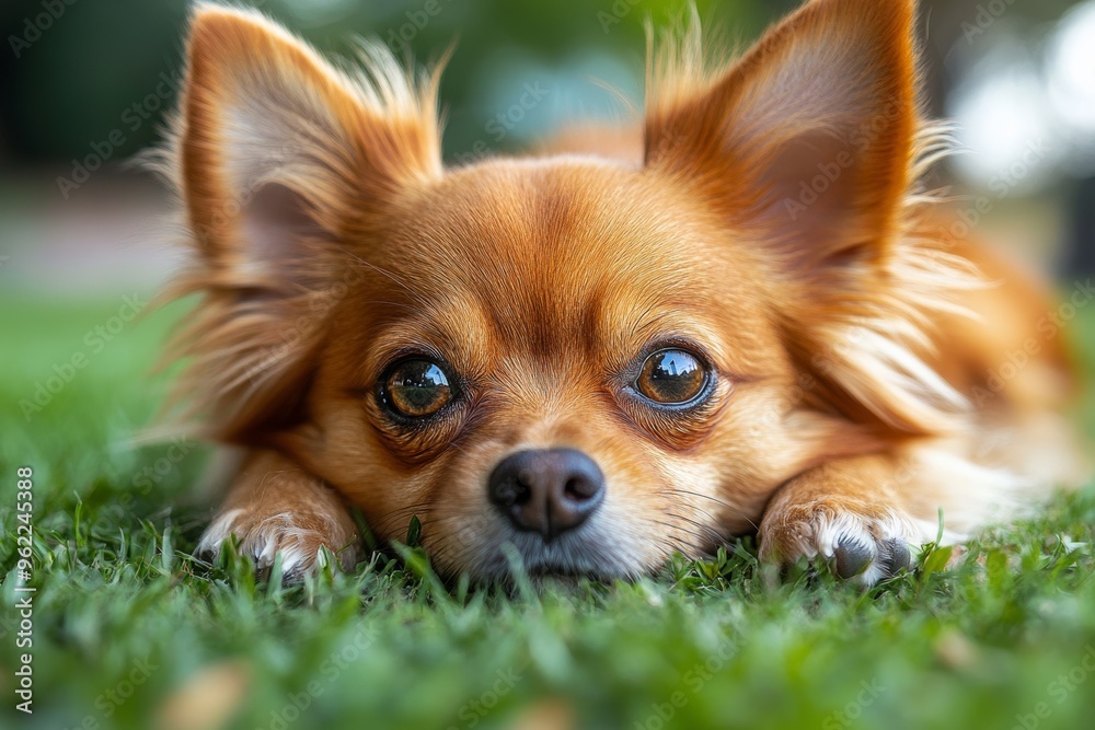 Happy chihuahua collection. Generative AI Happy chihuahua collection. Generative AI