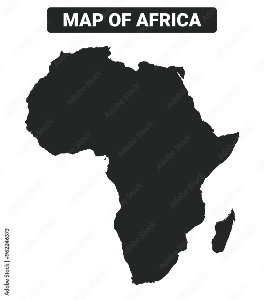 Simple Malaysia Black map flat vector illustration Simple Malaysia Black map flat vector illustration