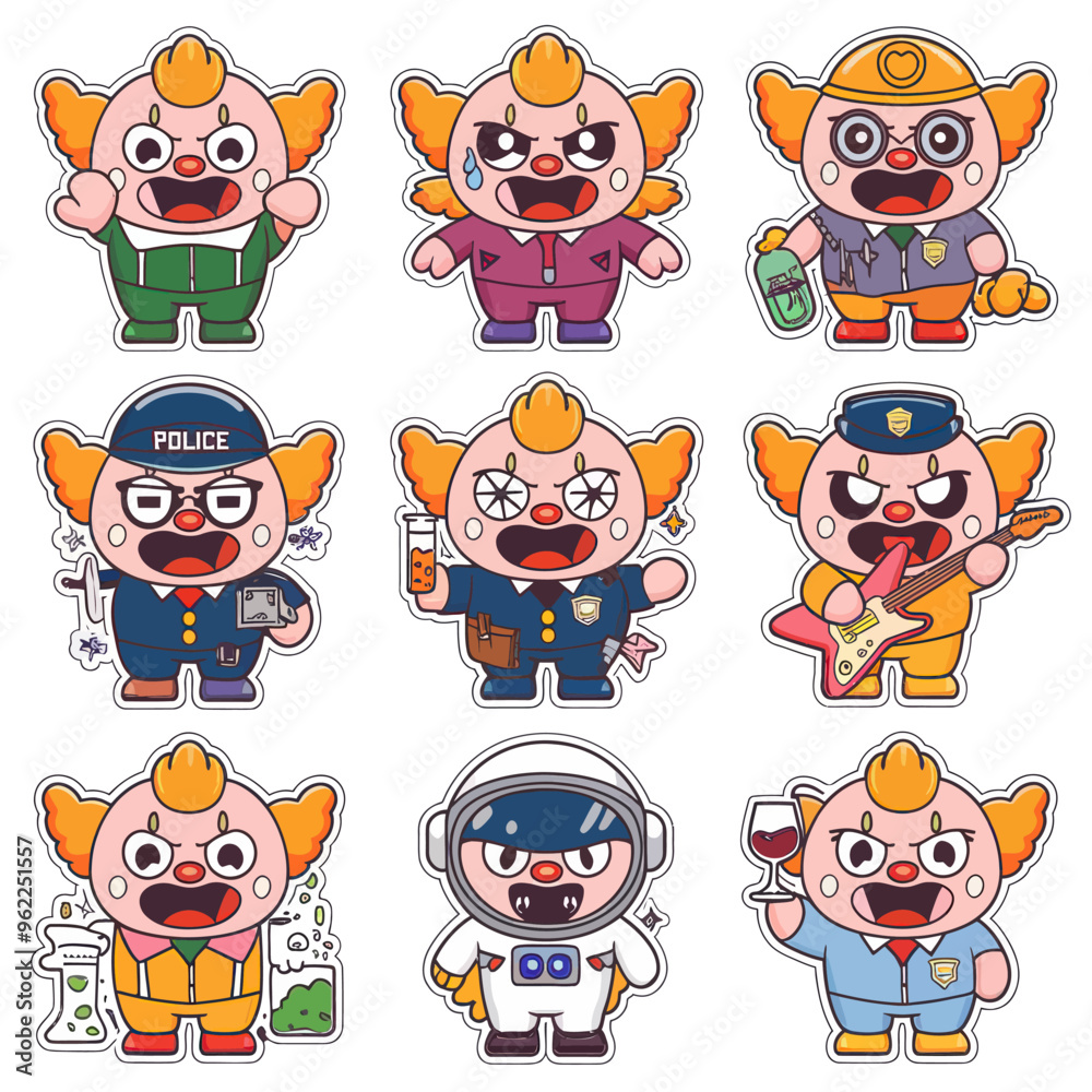 2d vector illustration emoji emote for social media icon for fruits and animals cute character 2d vector illustration emoji emote for social media icon for fruits and animals cute character