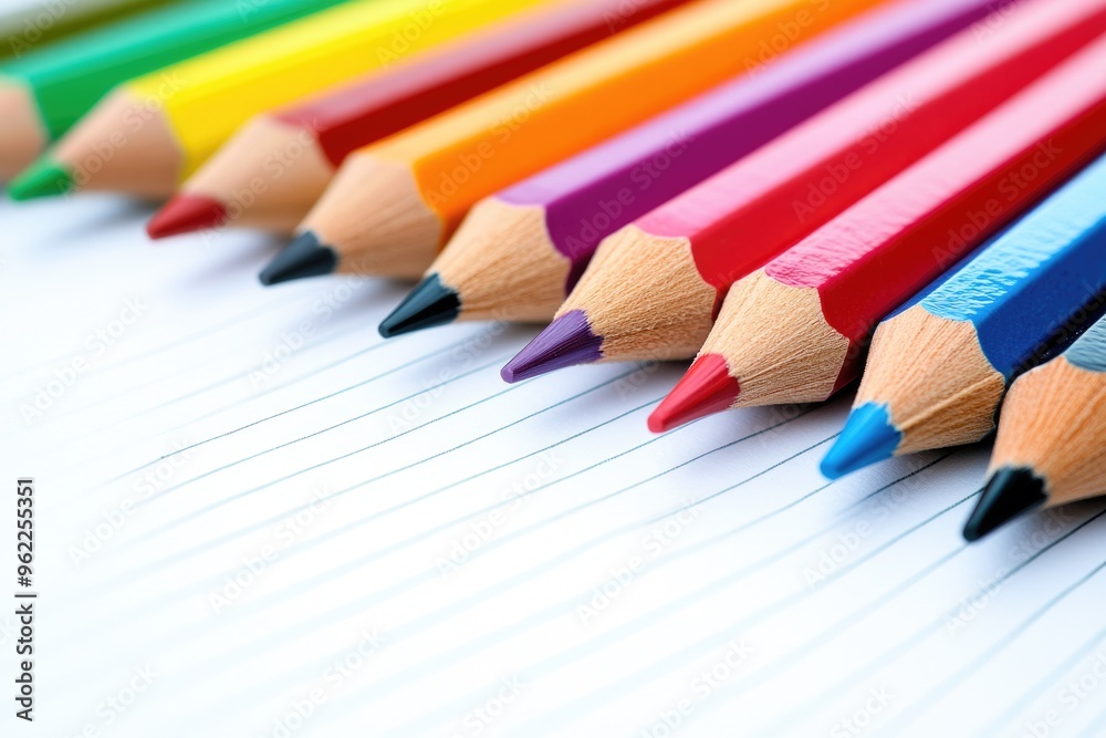 Notepad Pencil Reporter. Blank School Exercise Notebook with Copy Space for Writing Notepad Pencil Reporter. Blank School Exercise Notebook with Copy Space for Writing