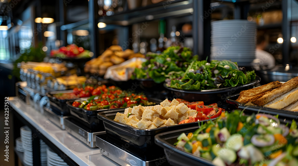 Obraz premium Lavish Breakfast Spread