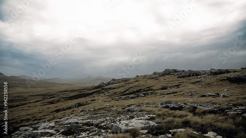 Mount Two Sisters, a Historic Battlefield from the 1982 Falklands War, Falkland Islands (Islas Malvinas) - 4K photo