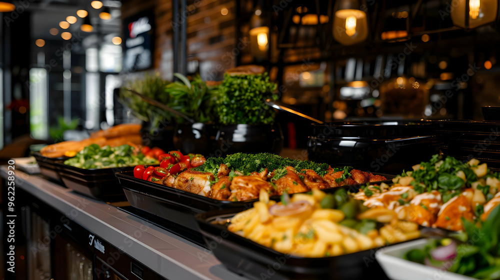 Obraz premium Lavish Breakfast Spread