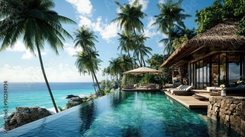 Luxury Villa with Infinity Pool overlooking Ocean