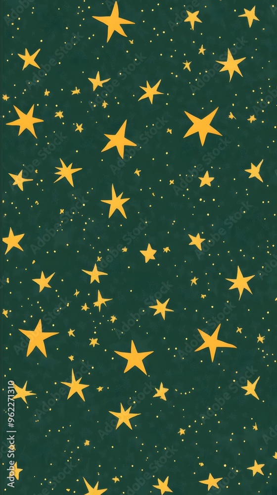 Yellow Stars on Green Background, Abstract Image, Texture, Pattern, Wallpaper, Cover and Screen for Smartphone, PC, Laptop, 9:16 and 16:9 Format Yellow Stars on Green Background, Abstract Image, Texture, Pattern, Wallpaper, Cover and Screen for Smartphone, PC, Laptop, 9:16 and 16:9 Format