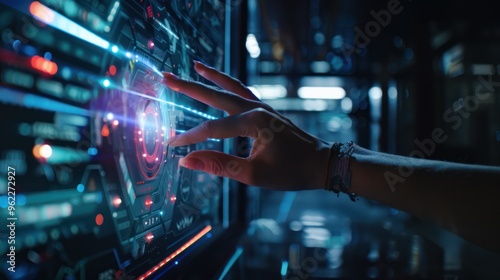 Futuristic Technology Interface