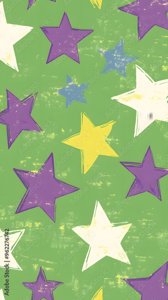 Purple Stars on Green Background, Abstract Image, Texture, Pattern, Wallpaper, Cover and Screen for Smartphone, PC, Laptop, 9:16 and 16:9 Format Purple Stars on Green Background, Abstract Image, Texture, Pattern, Wallpaper, Cover and Screen for Smartphone, PC, Laptop, 9:16 and 16:9 Format