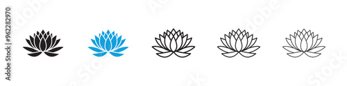 Water lily icon