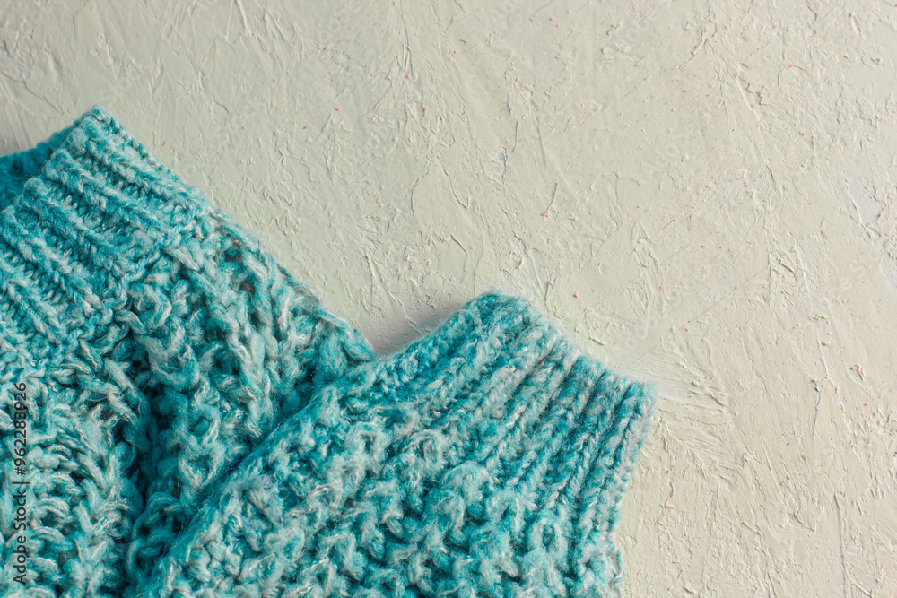 Fototapeta premium Autumn knitted Pullover