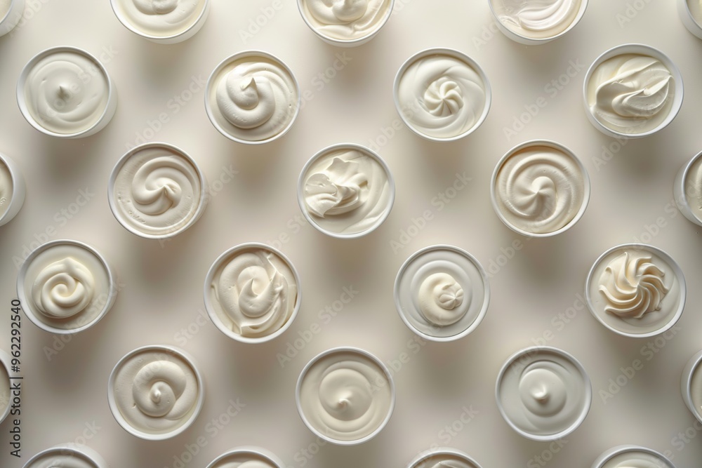 Creamy Swirls: A Pattern of Deliciousness Creamy Swirls: A Pattern of Deliciousness