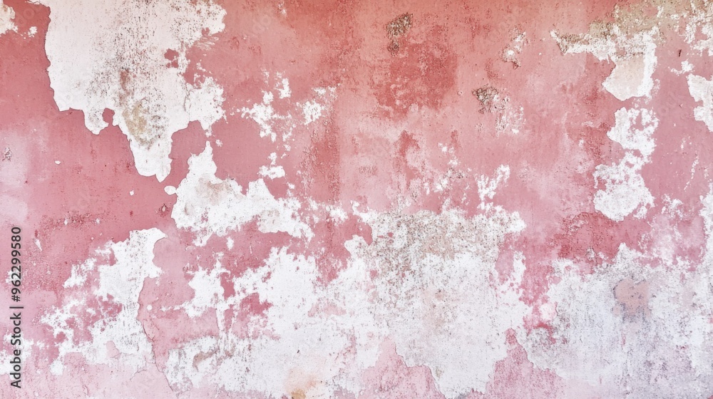 Fototapeta premium Textured Pink Wall Background