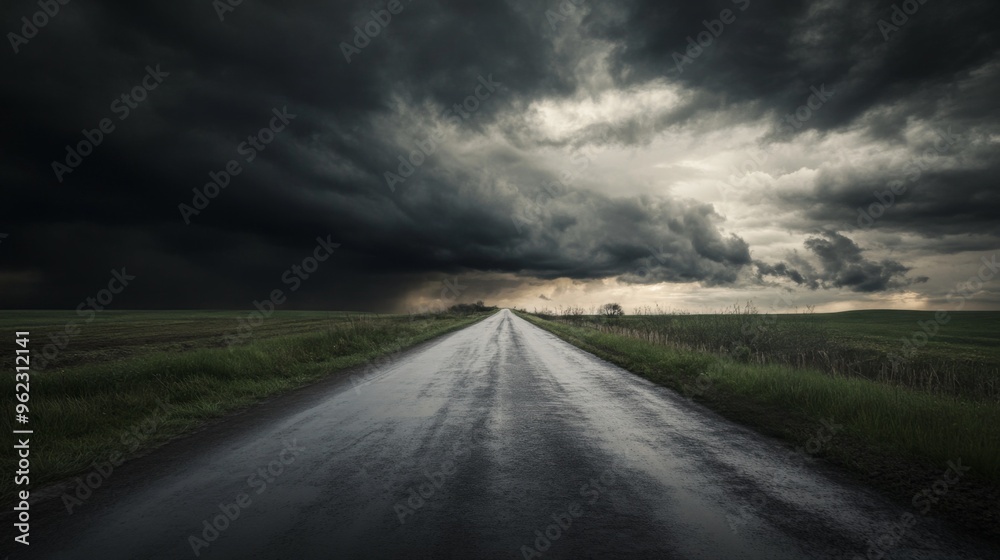 Stormy Road Ahead Stormy Road Ahead