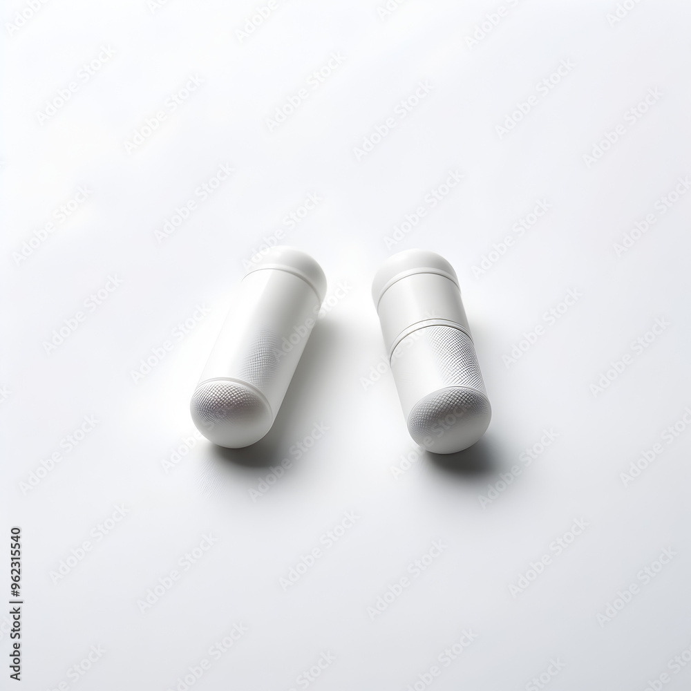 Two Pills Isolated on White and Translucent Background
Two Pills Isolated on White and Translucent Background
