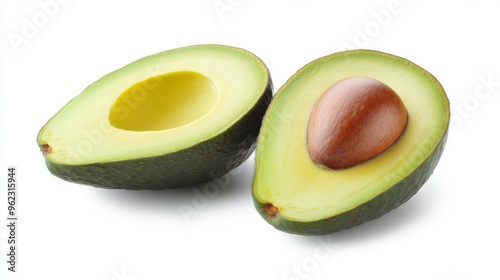 Fresh Avocado Halves photo