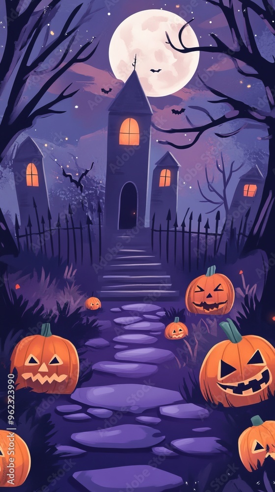 Hand drawn halloween background Hand drawn halloween background