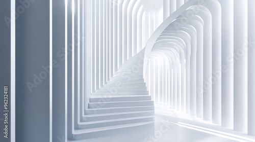 Futuristic Light-filled Interior