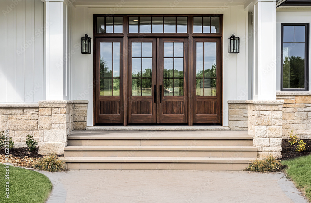 Front door to a house with steps Front door to a house with steps