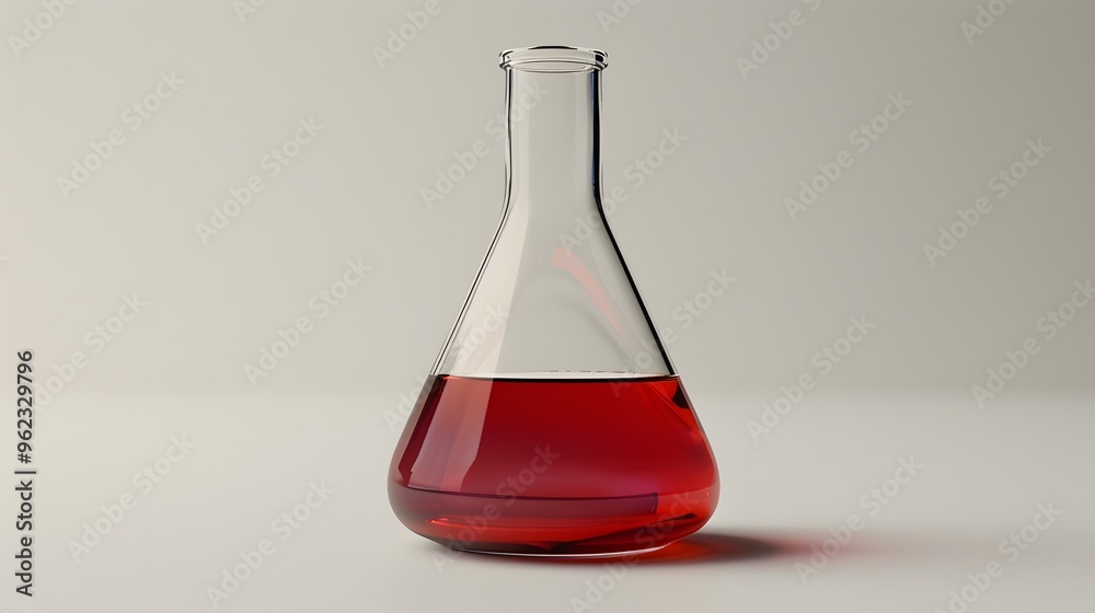 A liquid chemistry flask A liquid chemistry flask