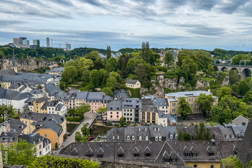 The old town of Luxembourg city