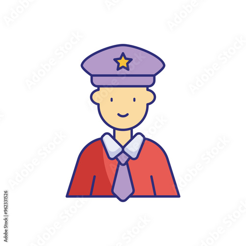 Police Officer vector icon