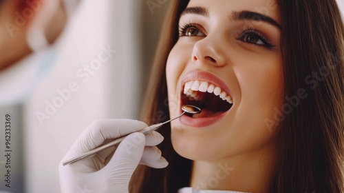 Dental Checkup with a Smiling Patient