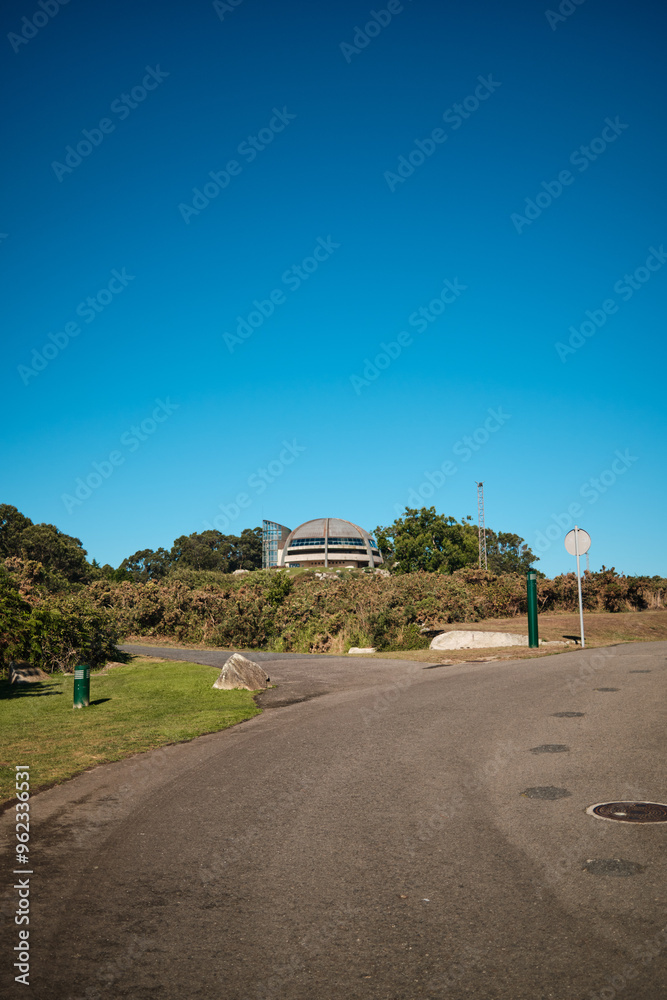 Naklejka premium Observatory at San Pedro Mount