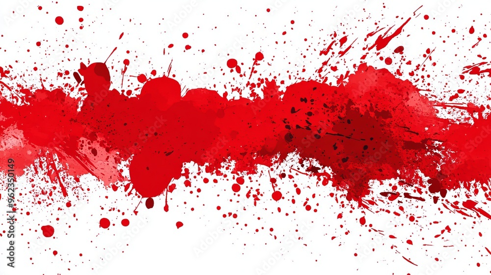 Red ink splatter vector Red ink splatter vector