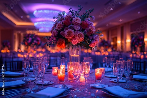 Event planner orchestrating a high-profile corporate gala