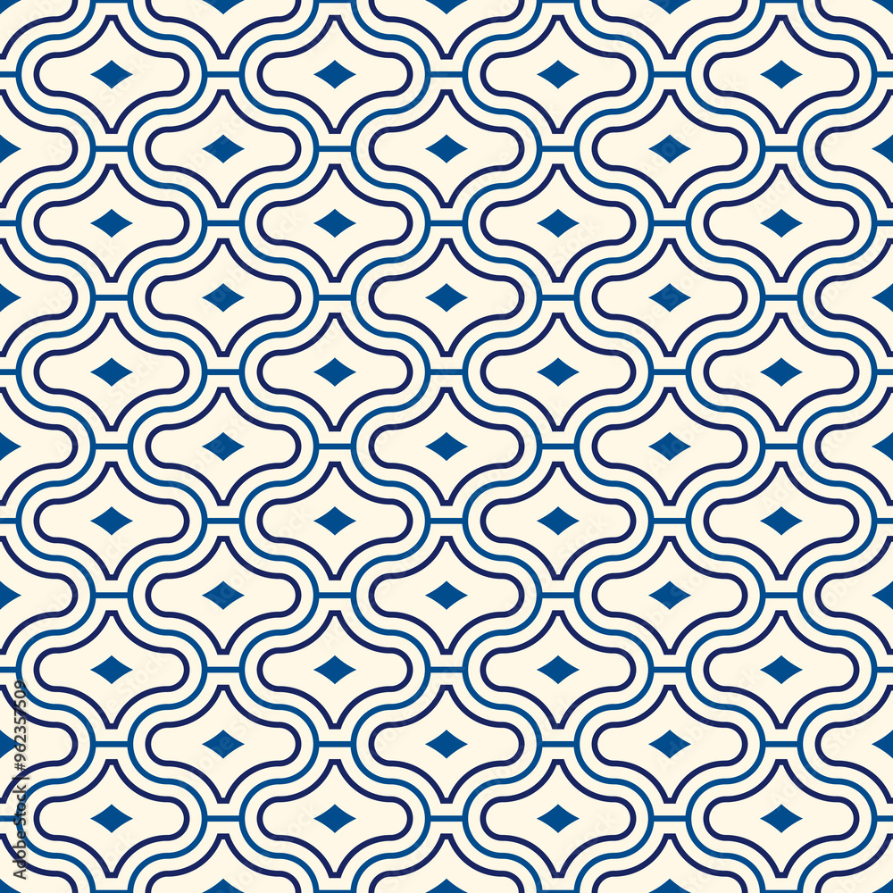 Paseo abstract ornament. Oriental traditional pattern. Maroccan mosaic tiles. Repeated geometric figures wallpaper. Arabesque digital paper, textile print. Seamless surface design. Vector illustration Paseo abstract ornament. Oriental traditional pattern. Maroccan mosaic tiles. Repeated geometric figures wallpaper. Arabesque digital paper, textile print. Seamless surface design. Vector illustration