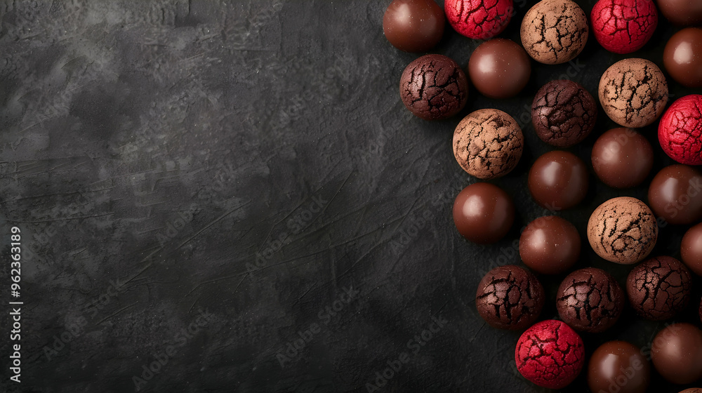 Obraz premium Luxury Chocolate Truffles