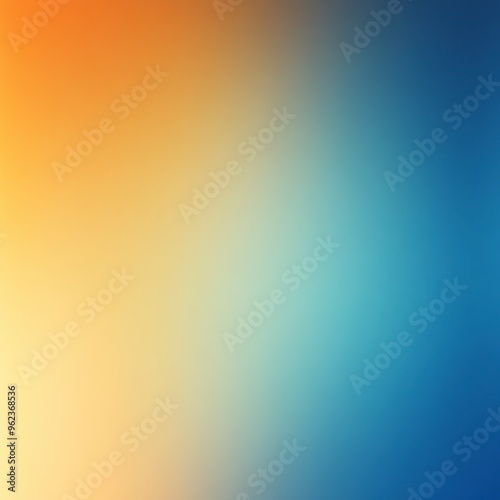 Gradient Background from Orange to Blue