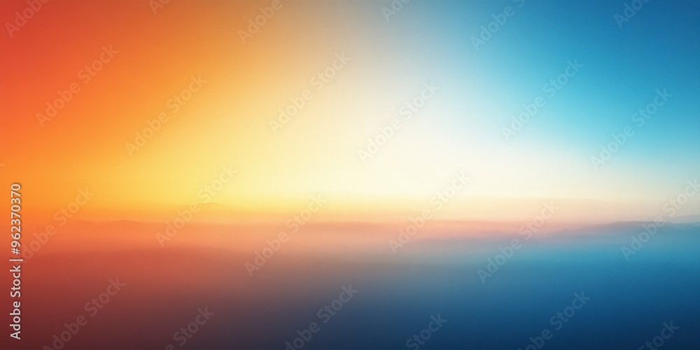 Gradient Background from Orange to Blue Gradient Background from Orange to Blue