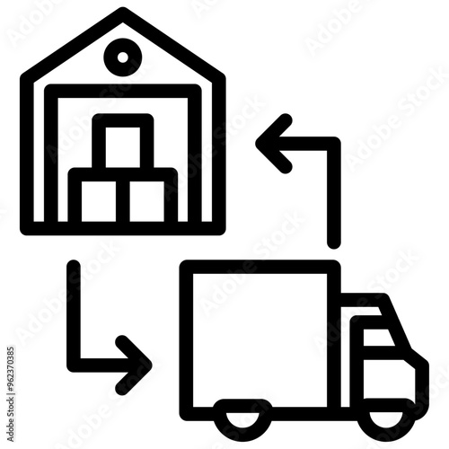 Shipping And Fulfillment Icon