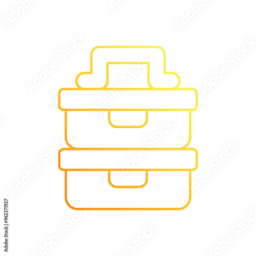 Lunchbox vector icon