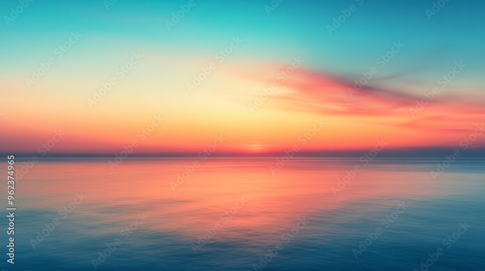 Gradient Background from Orange to Blue Gradient Background from Orange to Blue