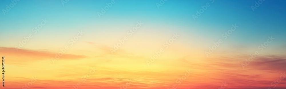 Gradient Background from Orange to Blue Gradient Background from Orange to Blue