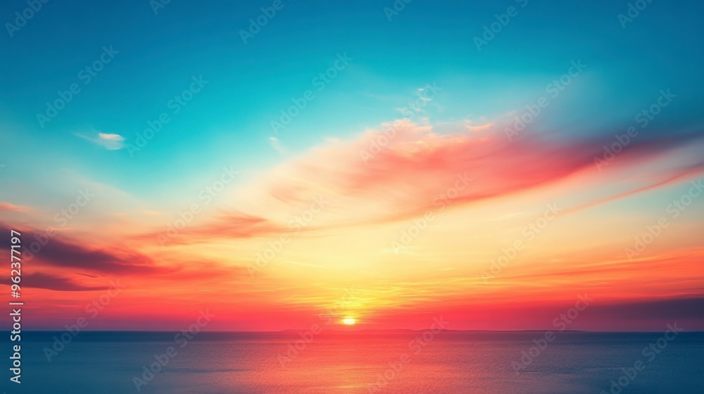 Gradient Background from Orange to Blue Gradient Background from Orange to Blue