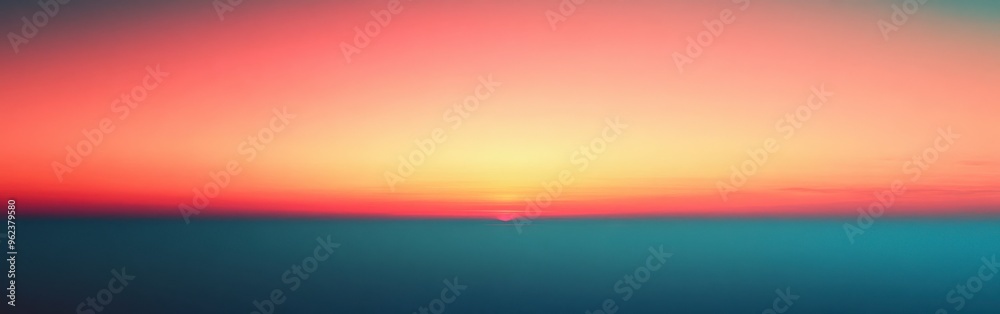 Obraz premium Gradient Background from Orange to Blue