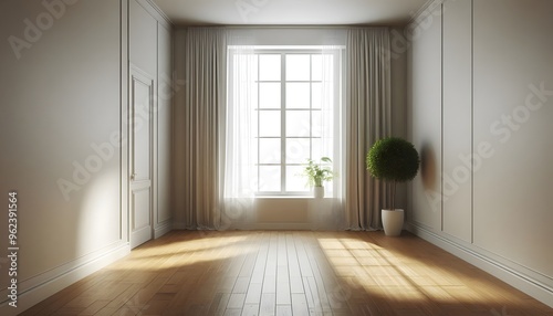 Wallpaper Mural Empty space inside an apartment Torontodigital.ca