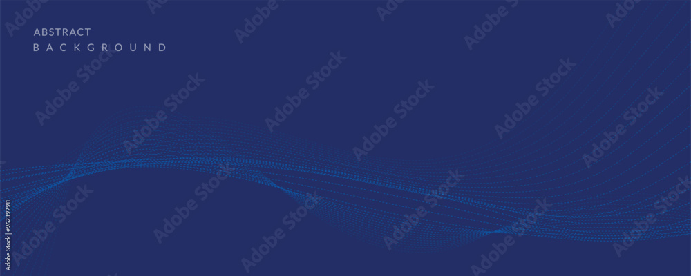 abstract blue background with waves