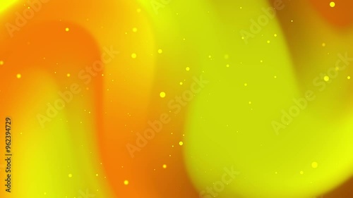 Orange and yellow gradient background with glowing spots. Ideal for vibrant designs, festive concepts, energyrelated projects, and dynamic visuals. photo