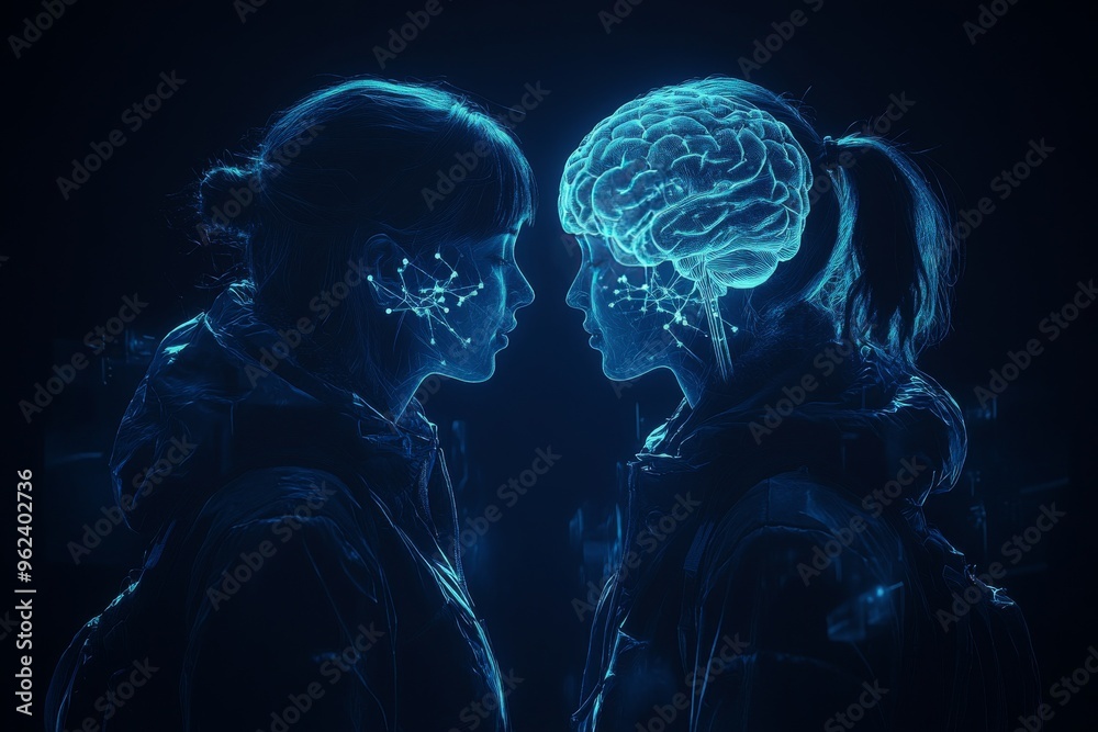 Neurocells Cerebral cortex Vibrant pink and purple illustration of a woman with brain puzzle pieces symbolizing the creative and complex nature of thought Neurocells Cerebral cortex Vibrant pink and purple illustration of a woman with brain puzzle pieces symbolizing the creative and complex nature of thought