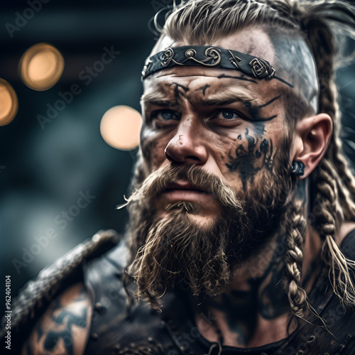 portrait of a Viking Warrior