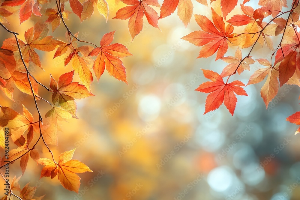 autumn tree in idyllic beautiful blurred autumn landscape panorama with fall leaves in sunshine, advertising space on leaf ground, a day outdoors in golden october, cheerful fall leaf season concept autumn tree in idyllic beautiful blurred autumn landscape panorama with fall leaves in sunshine, advertising space on leaf ground, a day outdoors in golden october, cheerful fall leaf season concept