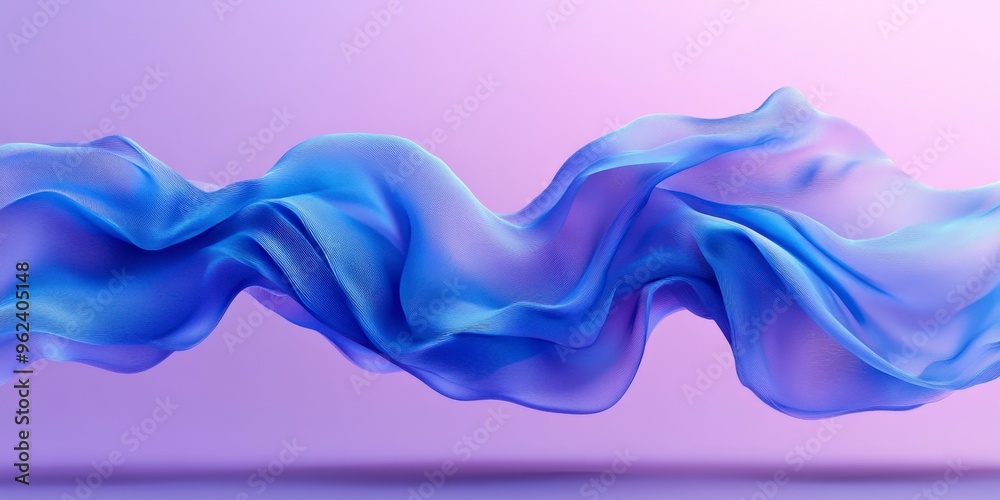 Smoky Blue Abstract Background with Fluid Shapes Smoky Blue Abstract Background with Fluid Shapes