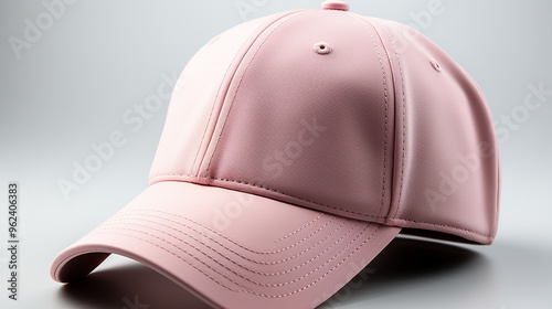 pink cap photo generative ai photo