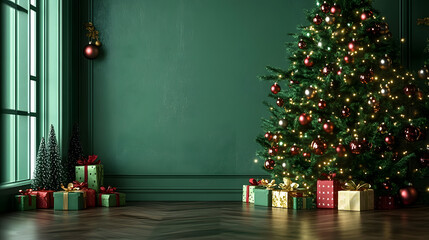 green colour background , chrismas backdrop , for photoshoot , photoshop overlayer