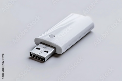 USB drive isolated on white background.