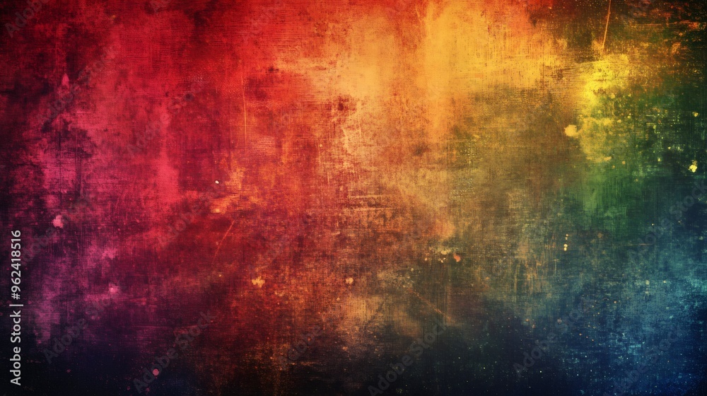 Abstract grunge background with red, orange, yellow and green colors. Abstract grunge background with red, orange, yellow and green colors.