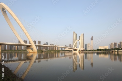 bridge over the river